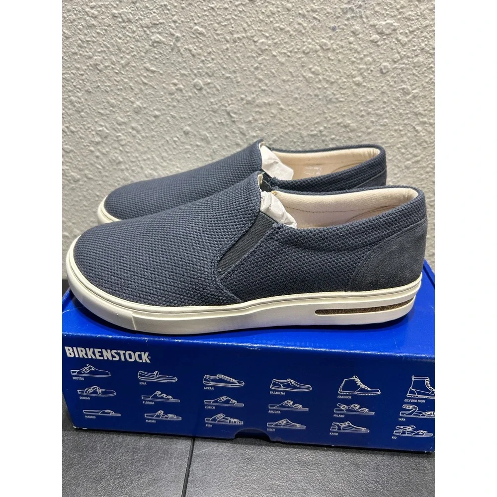 Birkenstock Oswego Textile Suede Midnight Blue EU 41 US M8 L10 Mens